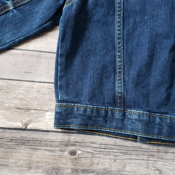 Gymboree Toddler Girls Blue Jean Jacket - Picture 8 of 11